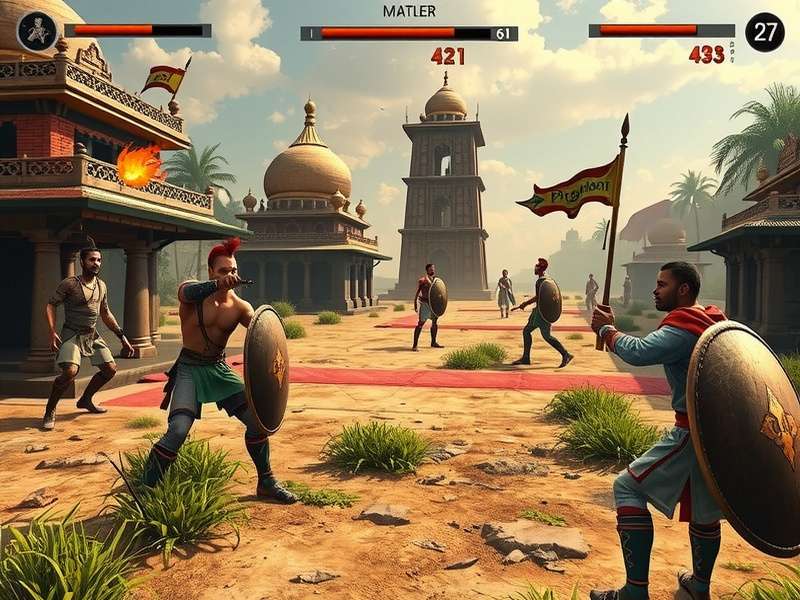 Indian War Gladiator progression system